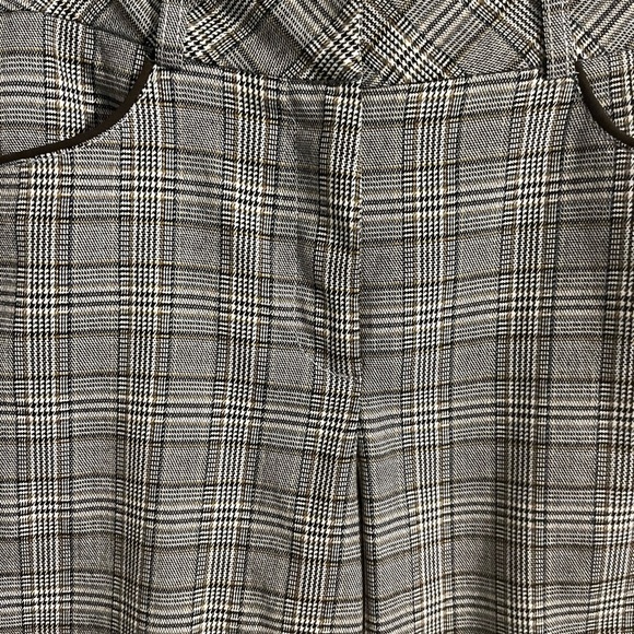 Gray Plaid Trousers - Picture 2 of 4
